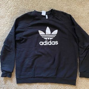 Adidas Trefoil Sweatshirt Black